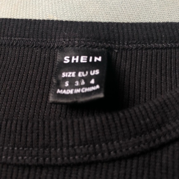 SHEIN ribbed crop top - Picture 4 of 4